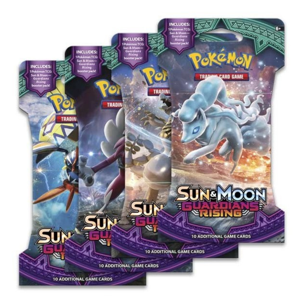 Pokémon Sun & Moon Guardians Rising Sleeved Booster pack