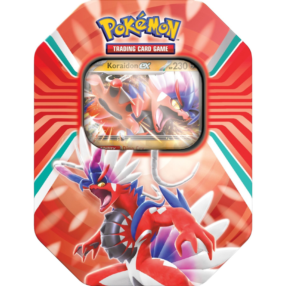 Pokémon TCG: Paldea Legends Tin (Summer 2023) Koraidon EX