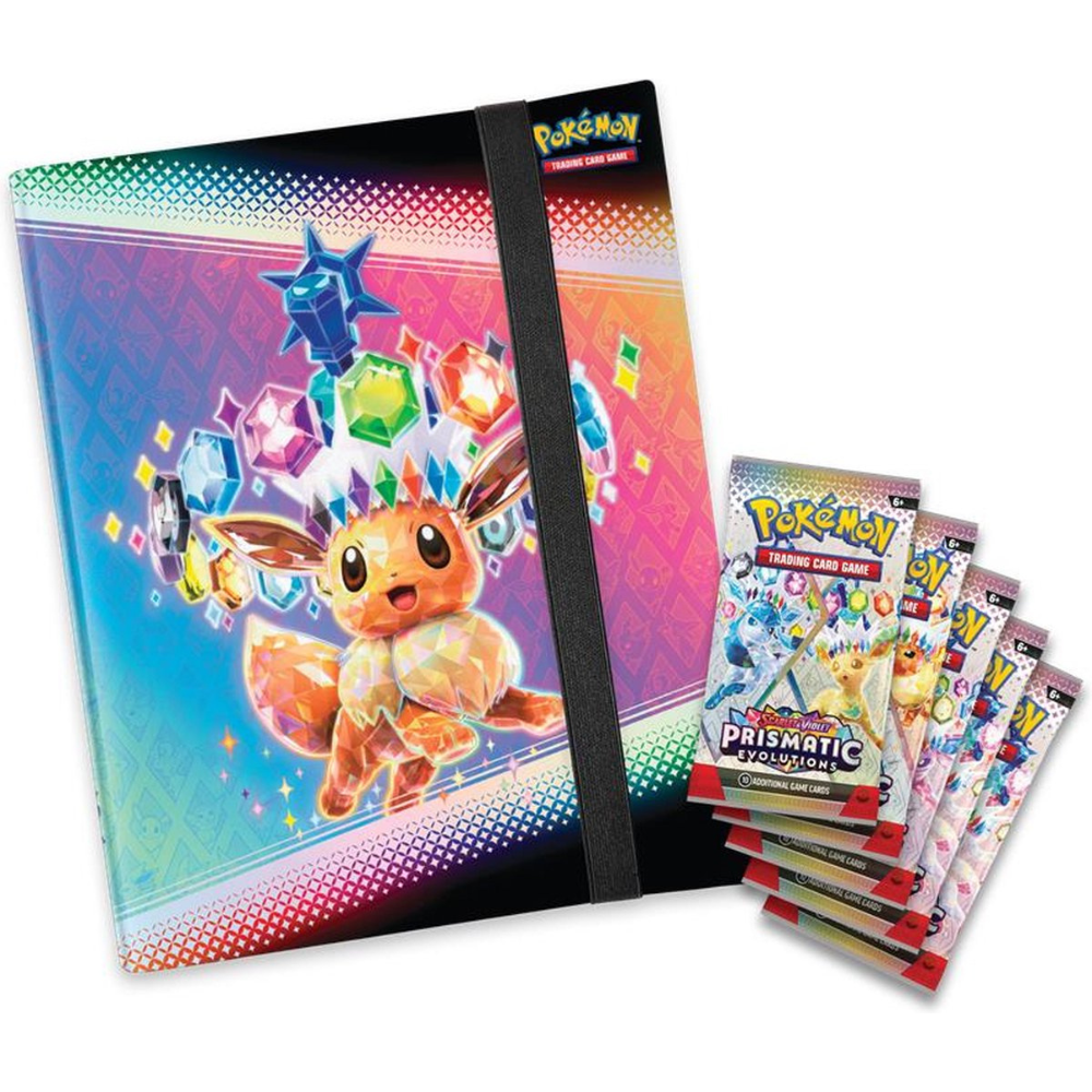 Pokémon Scarlet & Violet Prismatic Evolutions Binder Collection