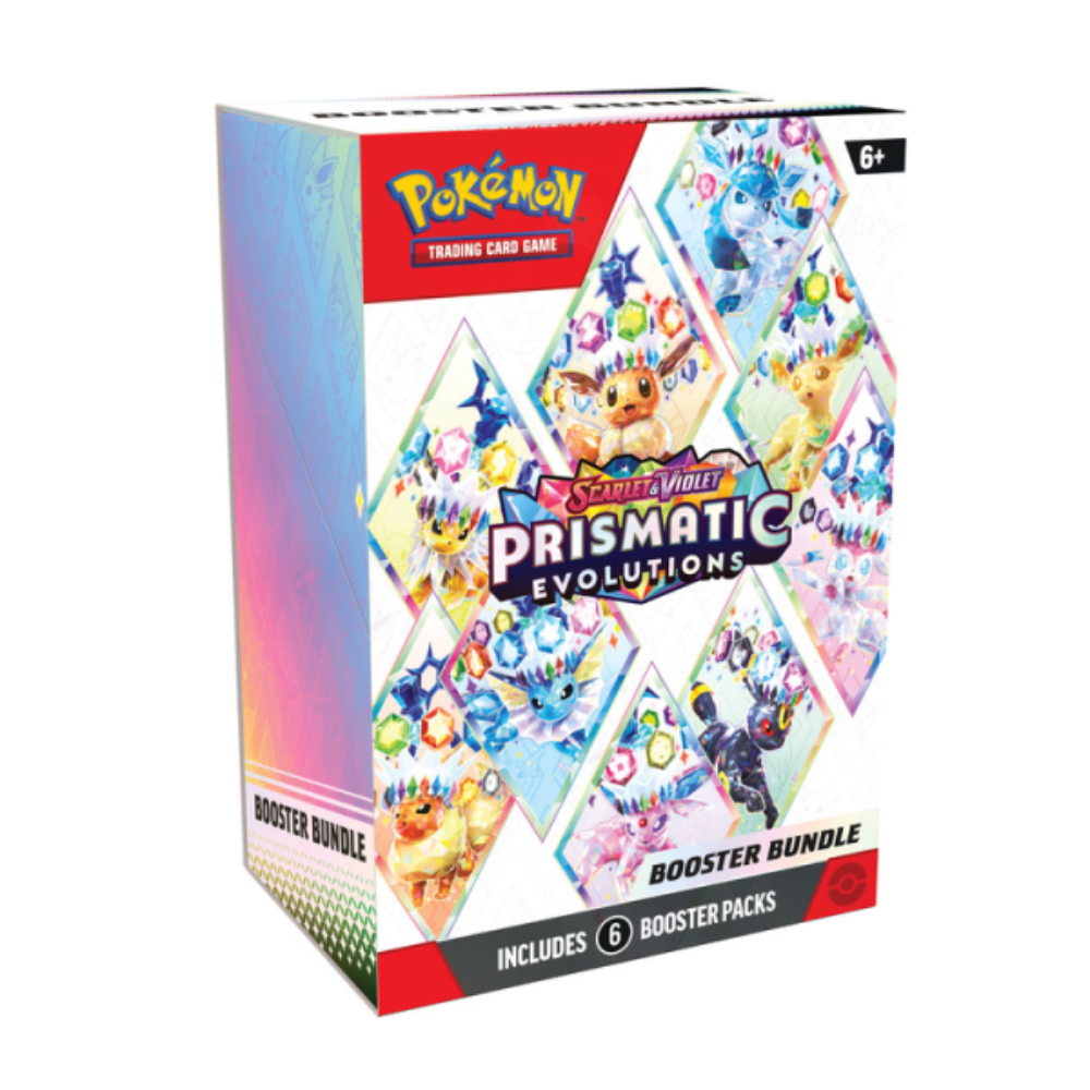Pokémon Scarlet & Violet Prismatic Evolutions Booster Bundle