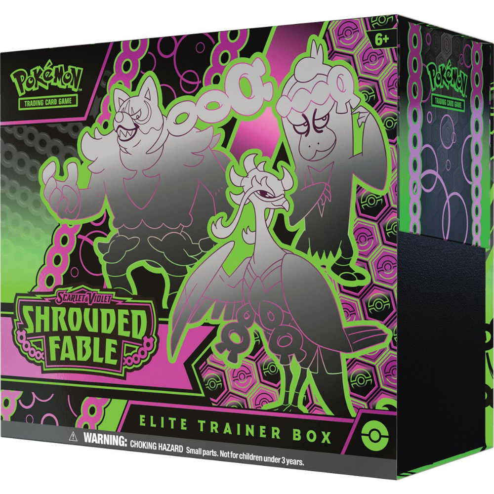 Pokémon Scarlet & Violet Shrouded Fable Elite Trainer Box