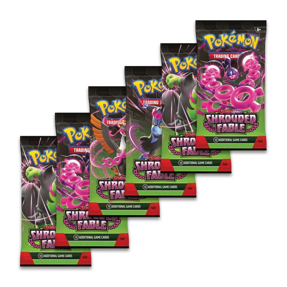 Pokémon Scarlet & Violet Shrouded Fable Booster Bundle Display