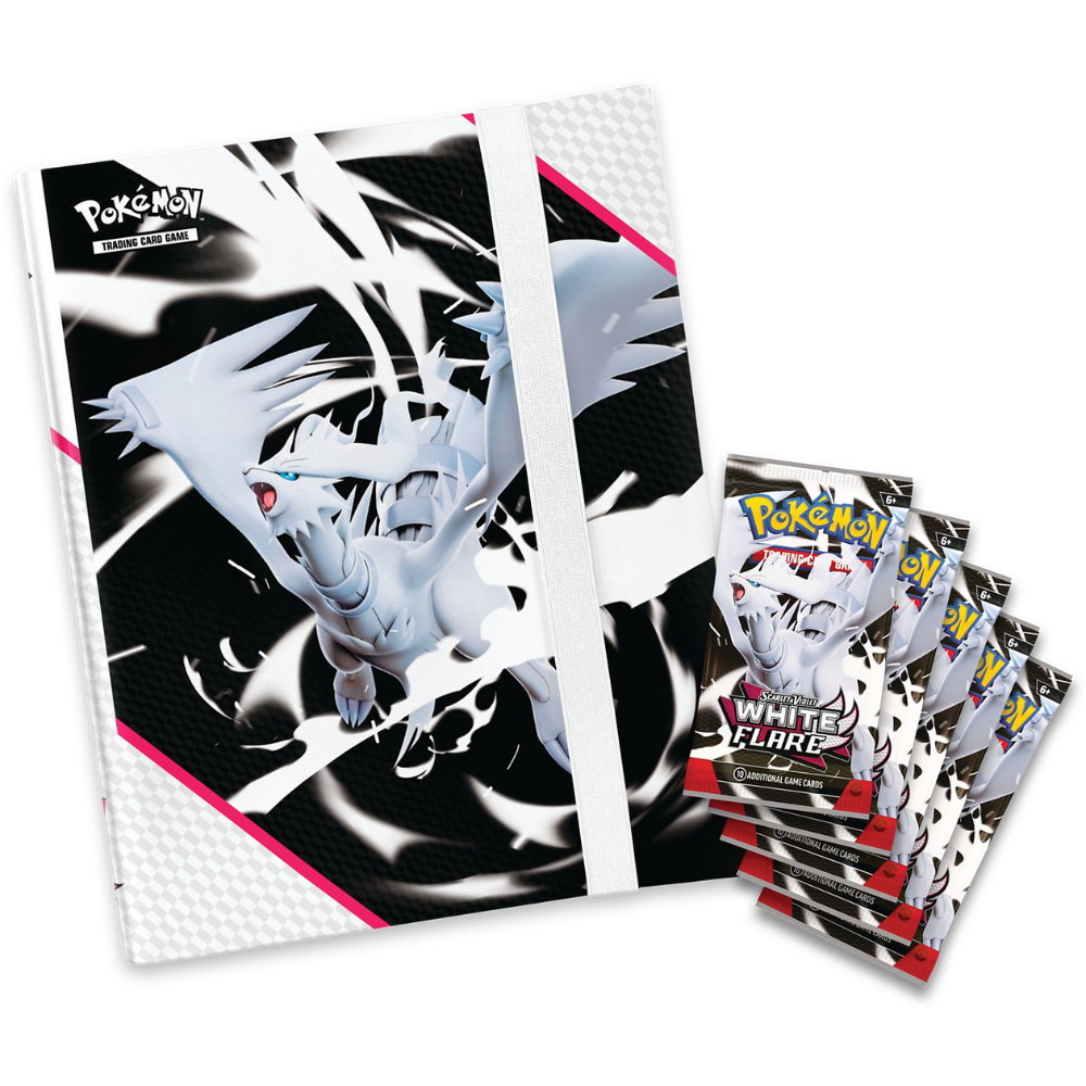 Pokémon Scarlet & Violet White Flare Binder Collection – Reshiram