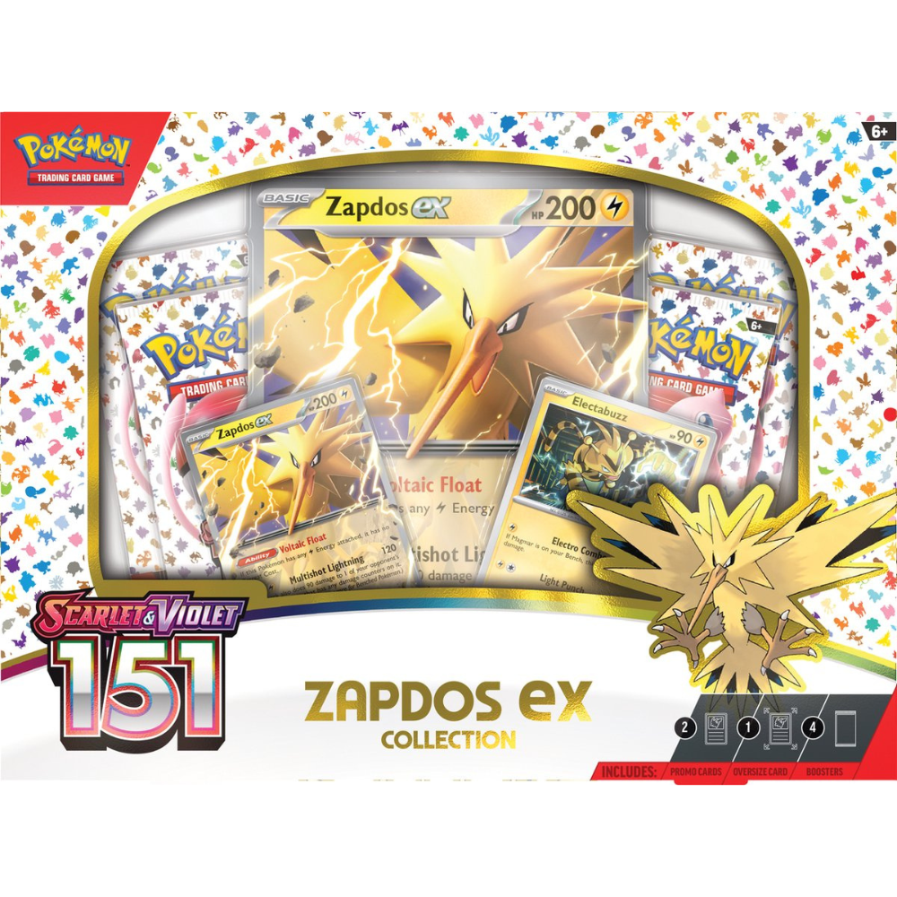 Pokémon Scarlet & Violet 151 Zapdos EX Collection