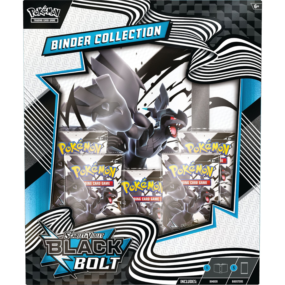 Pokémon Scarlet & Violet Black Bolt Binder Collection – Zekrom