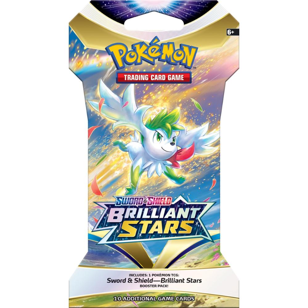 Pokémon Sword & Shield Brilliant Stars Sleeved Booster Pack