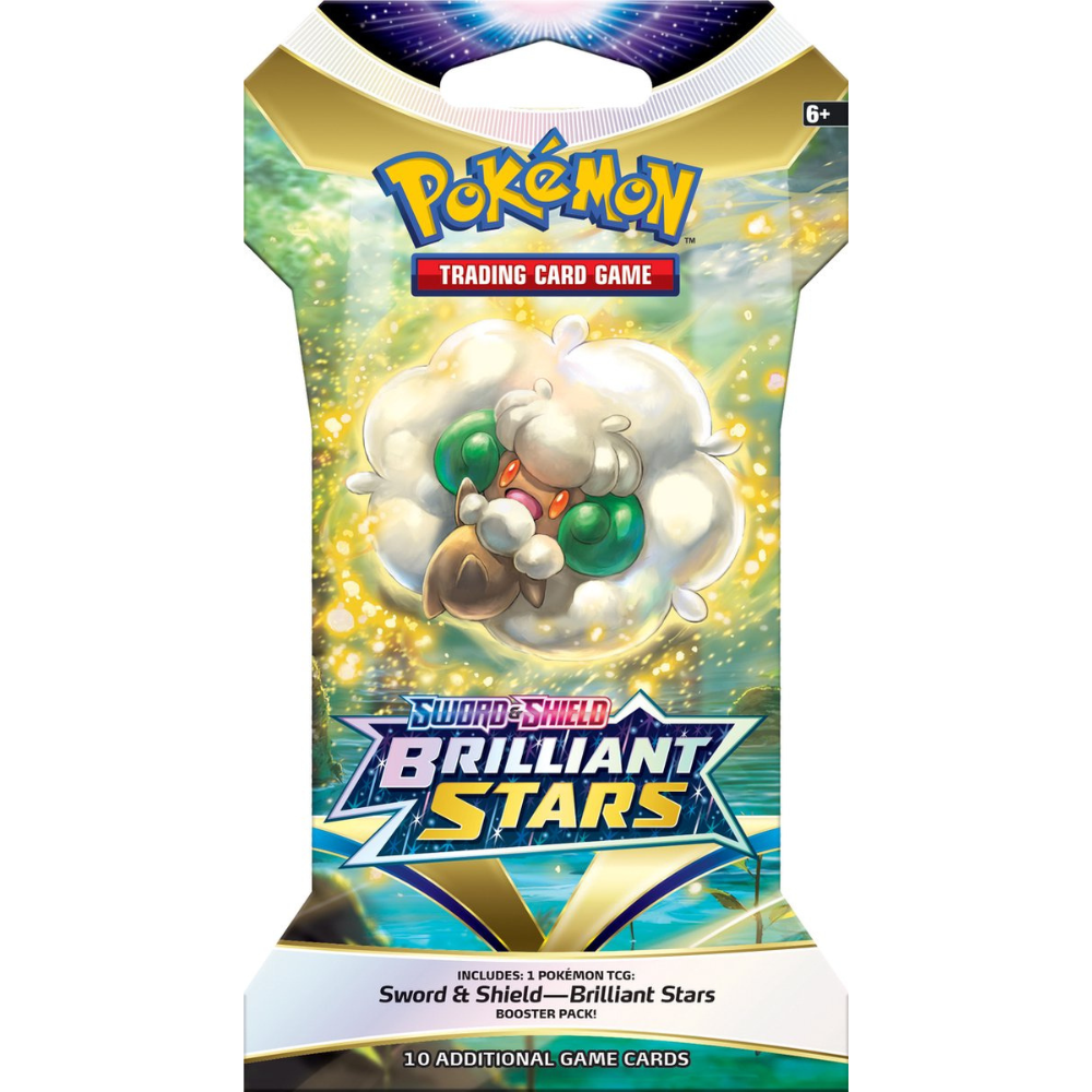 Pokémon Sword & Shield Brilliant Stars Sleeved Booster Pack