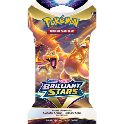 Pokémon Sword & Shield Brilliant Stars Sleeved Booster Pack