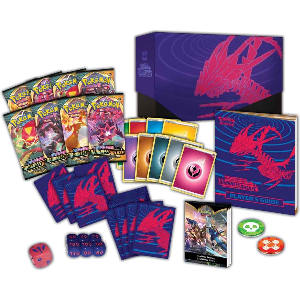 Pokémon Sword & Shield Darkness Ablaze Elite Trainer Box