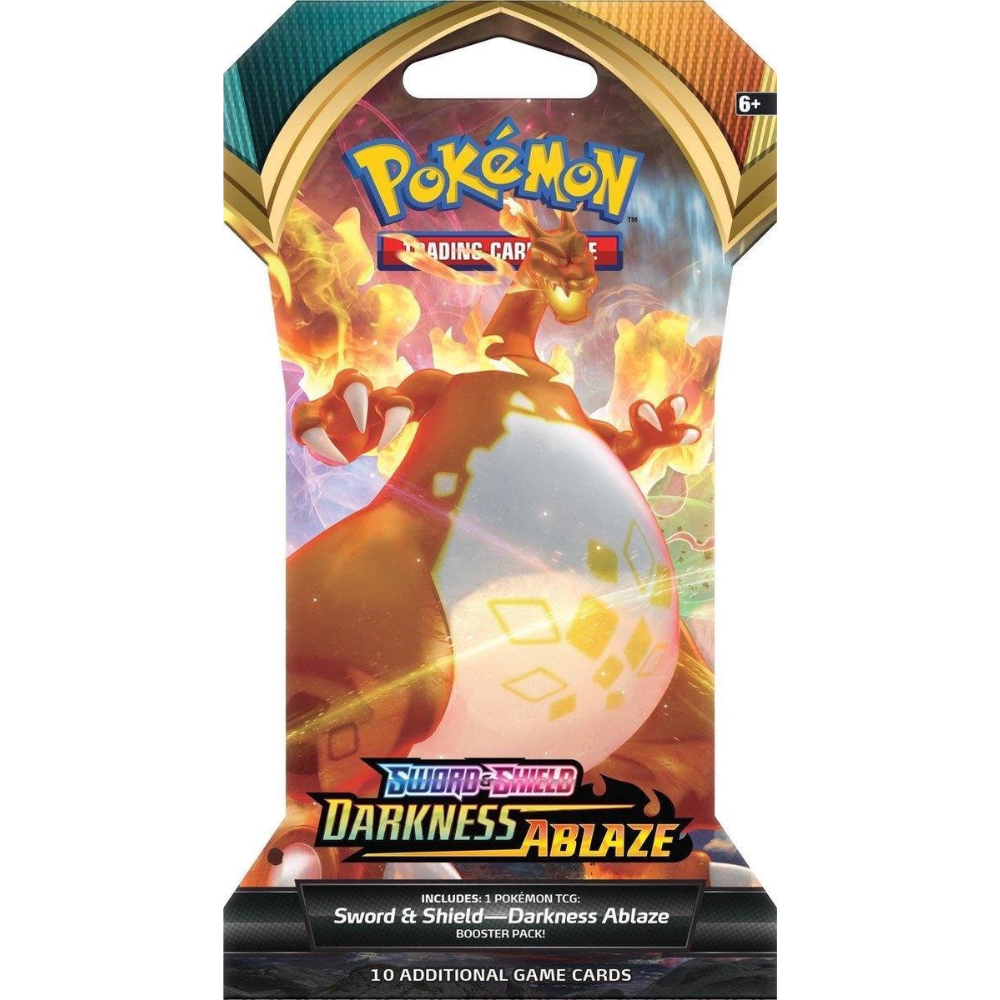 Pokémon Sword & Shield Darkness Ablaze Sleeved Booster pack