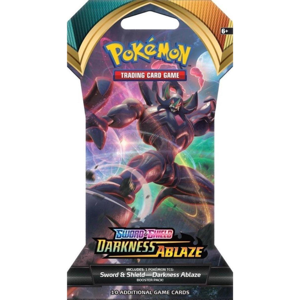 Pokémon Sword & Shield Darkness Ablaze Sleeved Booster pack