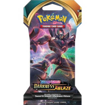 Pokémon Sword & Shield Darkness Ablaze Sleeved Booster pack