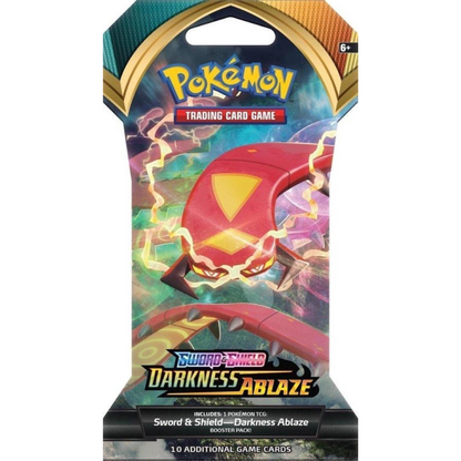 Pokémon Sword & Shield Darkness Ablaze Sleeved Booster pack