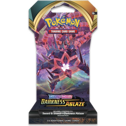 Pokémon Sword & Shield Darkness Ablaze Sleeved Booster pack