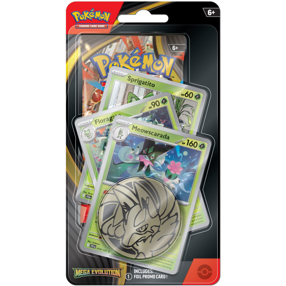 Pokémon – Mega Evolution Premium Checklane Blister – Meowscarada