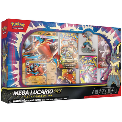 Pokémon TCG: Mega Lucario EX Figure Collection