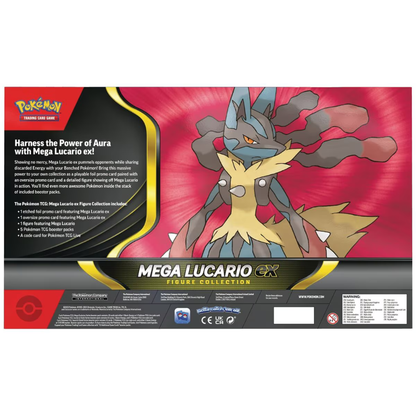 Pokémon TCG: Mega Lucario EX Figure Collection