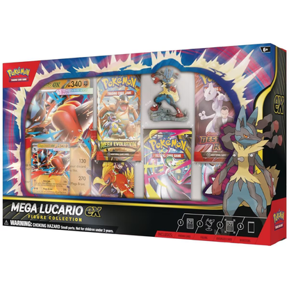 Pokémon TCG: Mega Lucario EX Figure Collection