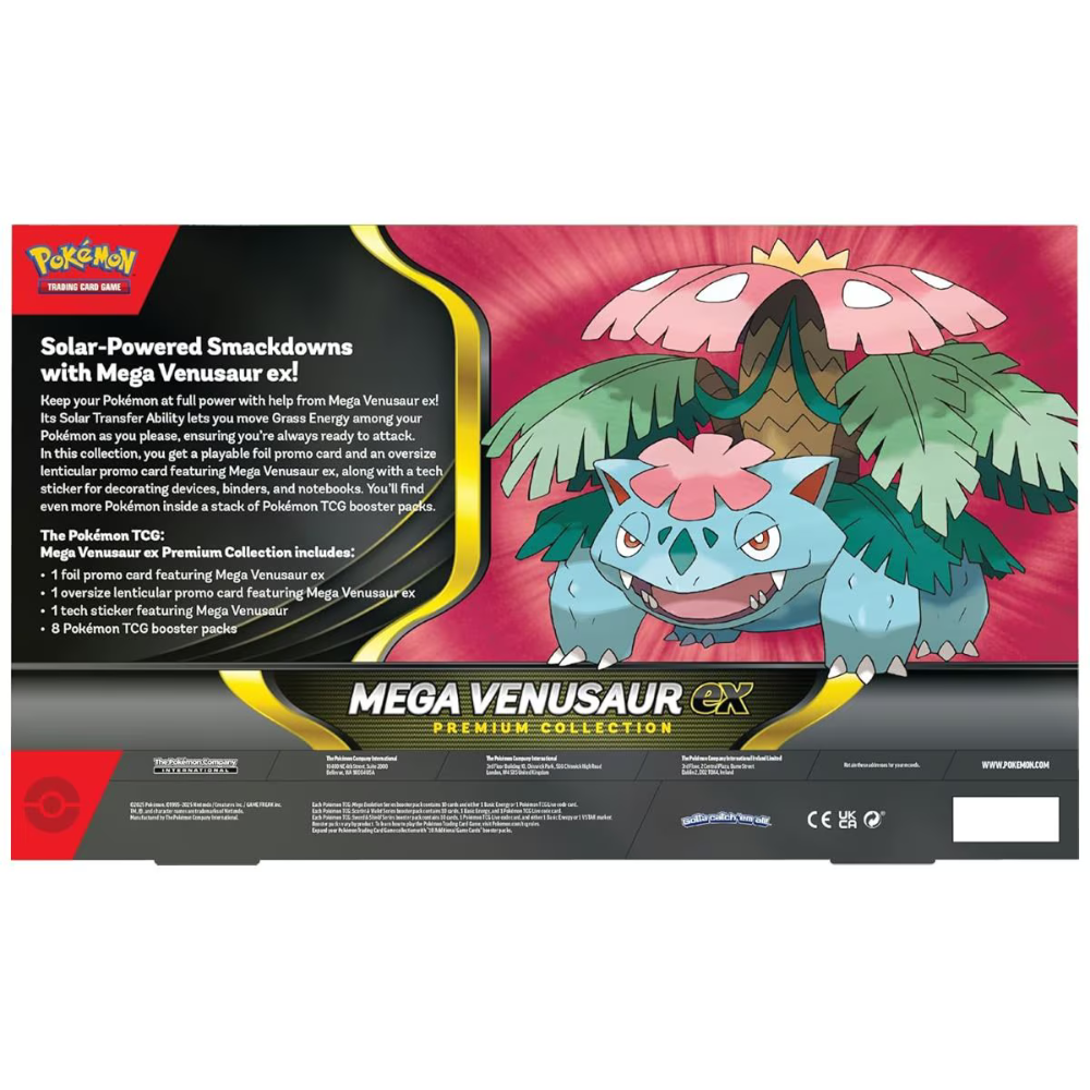 Pokémon TCG: Mega Venusaur EX Premium Collection