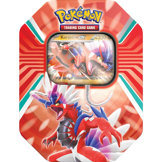 Pokémon TCG: Paldea Legends Tin (Summer 2023) Koraidon EX