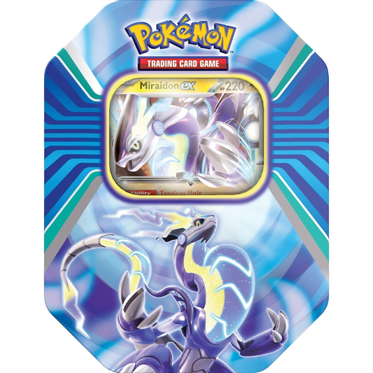 Pokémon TCG: Paldea Legends Tin (Summer 2023) Miraidon EX
