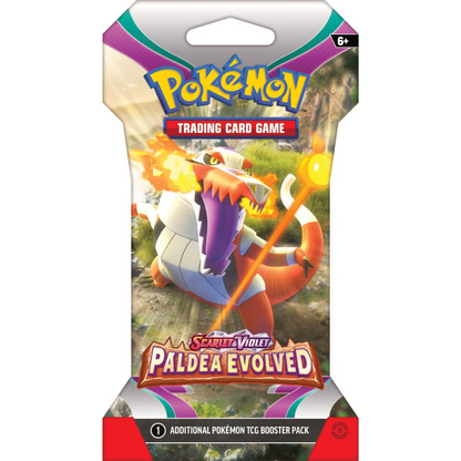 Pokémon Scarlet & Violet Paldea Evolved Sleeved Booster Pack