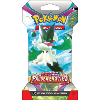 Pokémon Scarlet & Violet Paldea Evolved Sleeved Booster Pack
