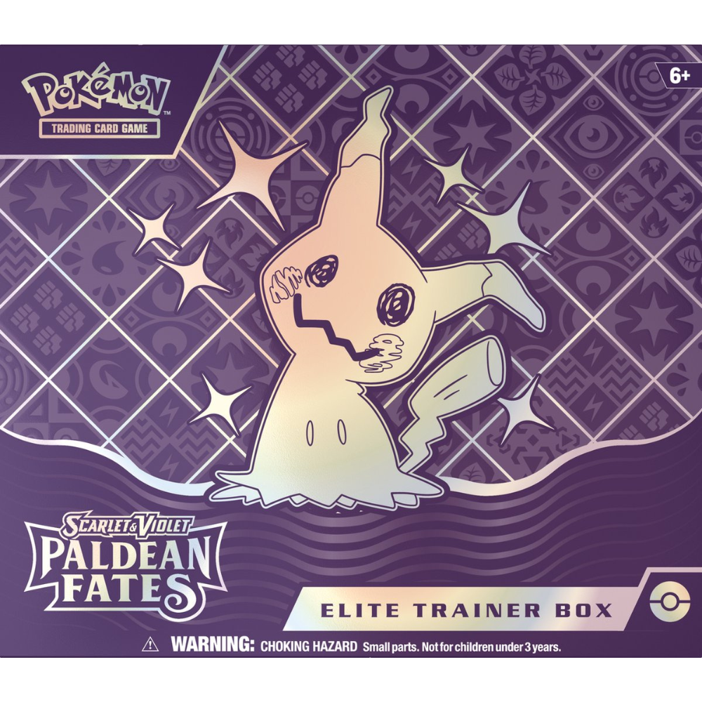 Pokémon Scarlet & Violet Paldean Fates Elite Trainer Box