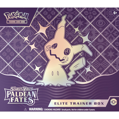 Pokémon Scarlet & Violet Paldean Fates Elite Trainer Box