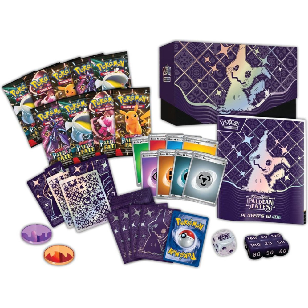 Pokémon Scarlet & Violet Paldean Fates Elite Trainer Box