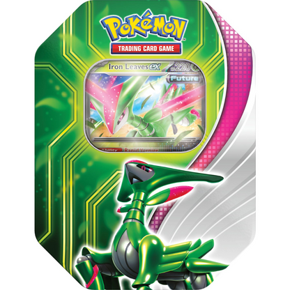 Pokémon Paradox Clash EX Tin Iron Leaves