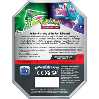 Pokémon Paradox Clash EX Tin Walking Wake