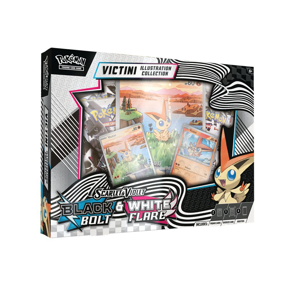 Pokémon Black Bolt & White Flare  Victini Illustration Collection