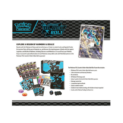 Pokémon Scarlet & Violet Black Bolt Elite Trainer Box