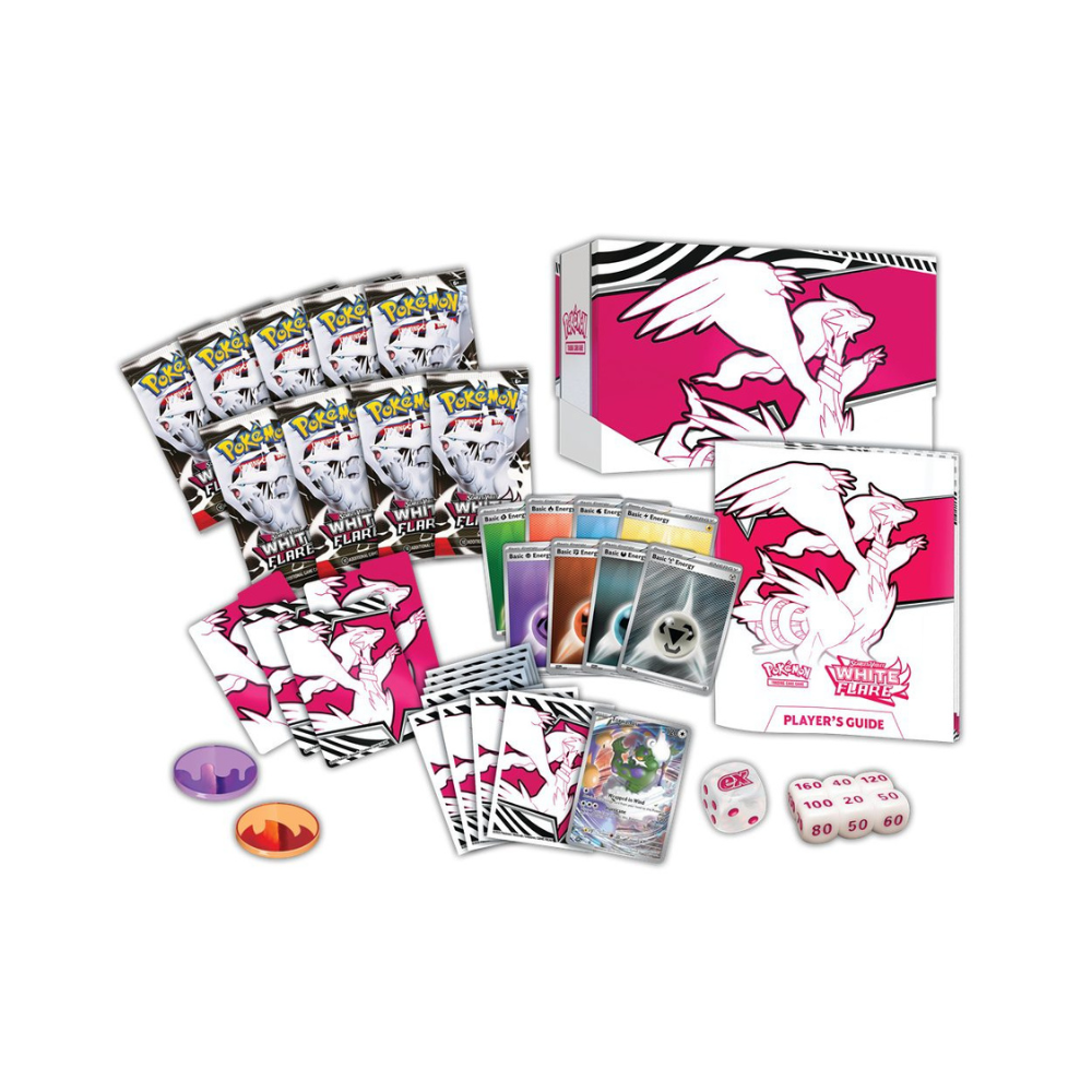 Pokémon Scarlet & Violet White Flare Elite Trainer Box
