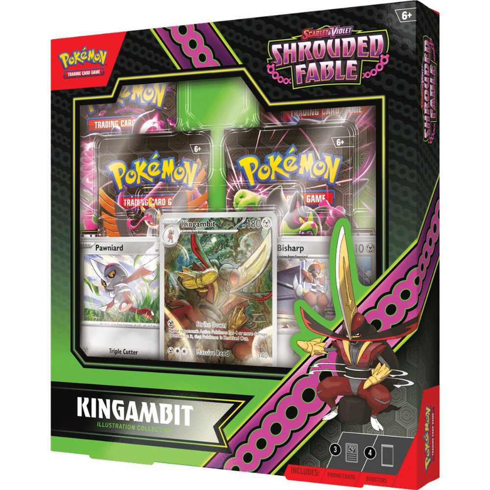 Pokémon Scarlet & Violet Shrouded Fable Illustration Collection Kingambit