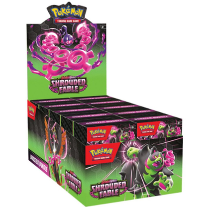 Pokémon Scarlet & Violet Shrouded Fable Booster Bundle Display
