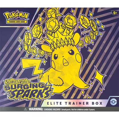 Pokémon Scarlet & Violet Surging Sparks Elite Trainer Box