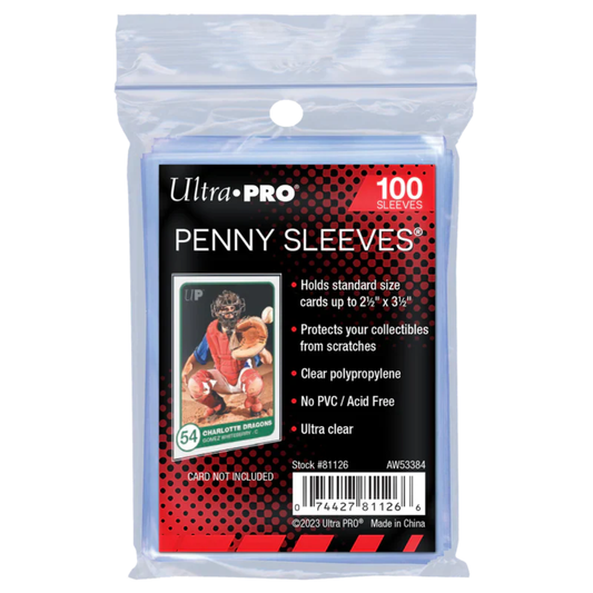 Ultra Pro – Penny Sleeves (100 stuks)