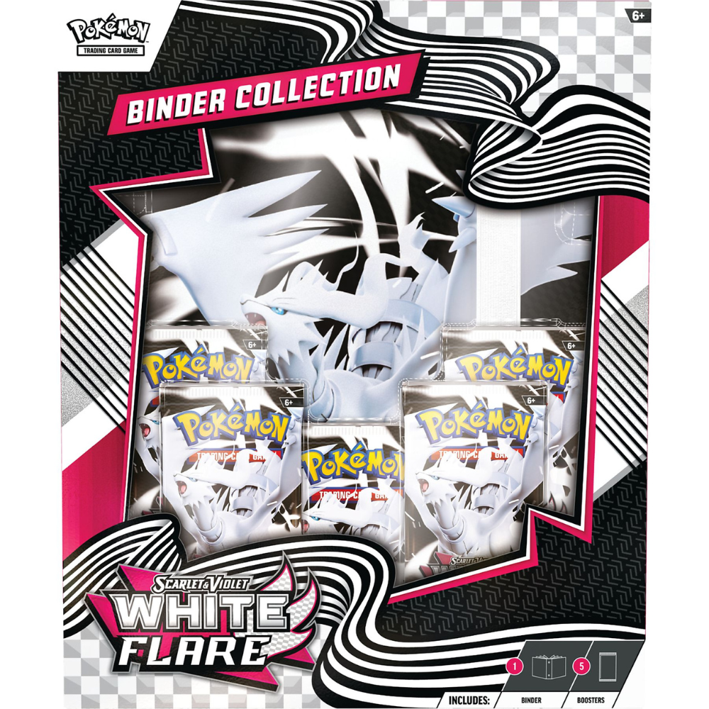 Pokémon Scarlet & Violet White Flare Binder Collection – Reshiram