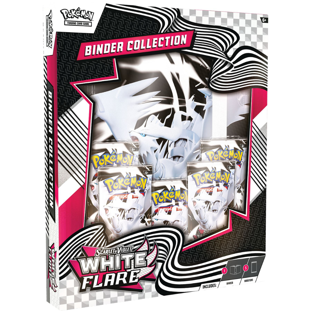 Pokémon Scarlet & Violet White Flare Binder Collection – Reshiram
