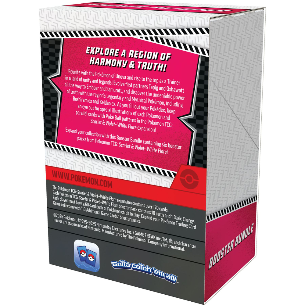 Pokémon Scarlet & Violet White Flare Booster Bundle